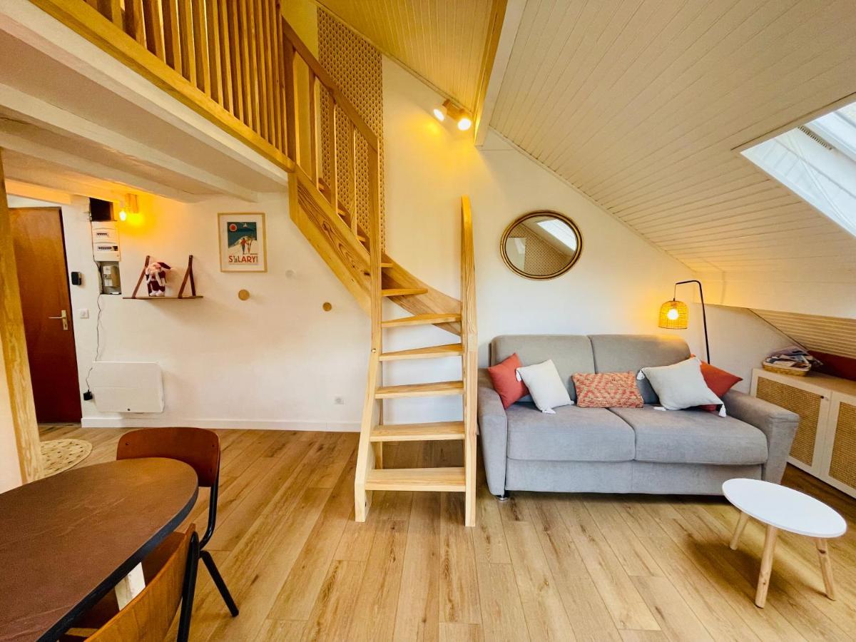 Charmant Appartement Idealement Situe Saint-Lary-Soulan Exteriér fotografie
