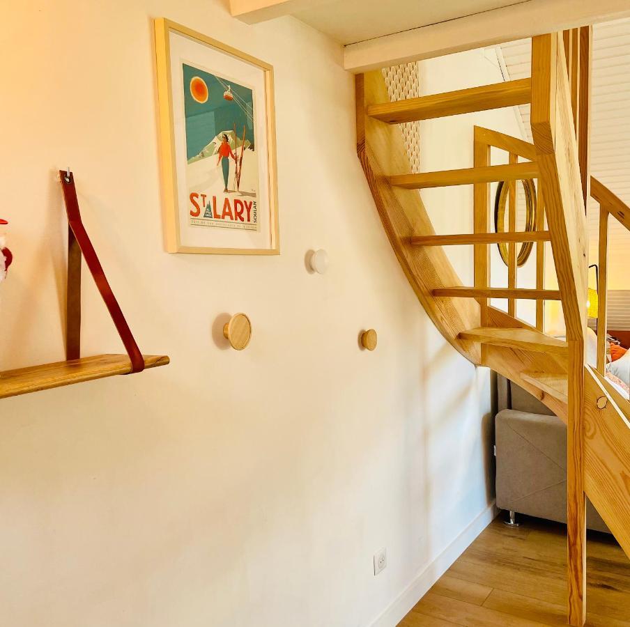 Charmant Appartement Idealement Situe Saint-Lary-Soulan Exteriér fotografie